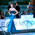 Models on catwalk